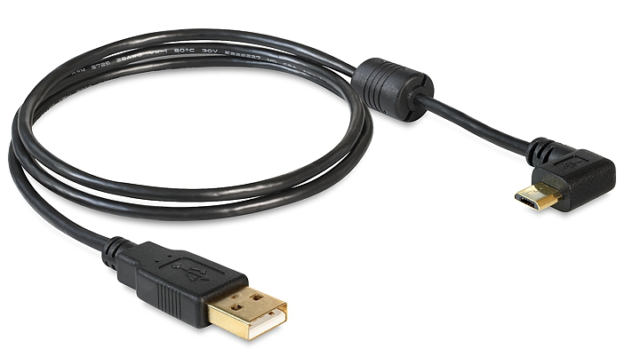 DeLOCK 83147 USB cable USB 2.0 1 m USB A Micro-USB B Black