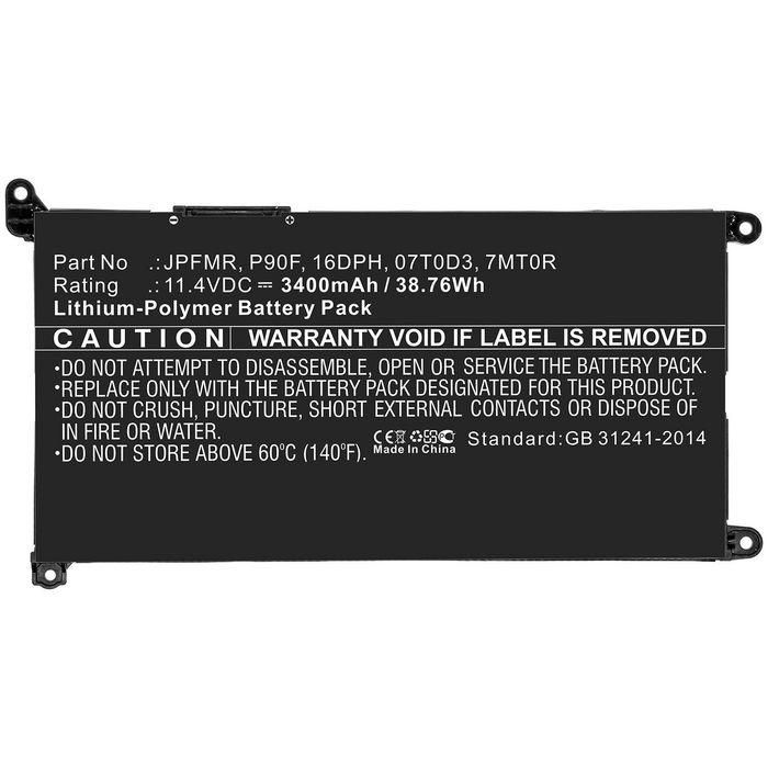 CoreParts Laptop Battery. 41Wh Li-Pol