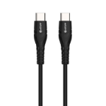 eSTUFF USB-C - C Cable 2 Black USB cable 2 m USB 2.0 USB C