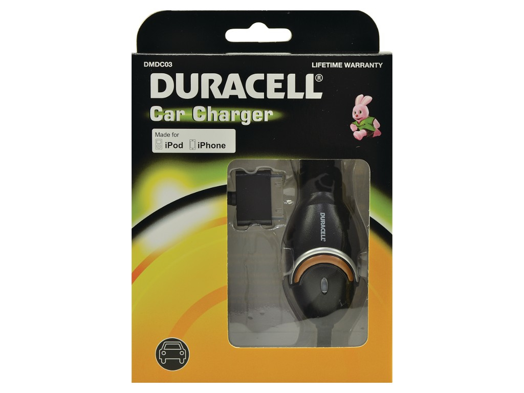 Duracell DC Phone Charger (iPhone)