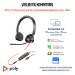 Poly Blackwire 3325 USB-C Stereo-Headset, zertifiziert für Microsoft Teams, + 3,5-mm-Stecker + USB-C/A-Adapter