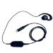 Zebra USB-C Wired Headset for PTT + VoIP w/ rotating ear piece for right/left ear wearing. Includes built Ear-hook Office/Call center USB Type-C Black