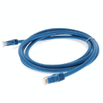 AddOn Networks ADD-1FCAT6A-BE-TAA networking cable Blue 0.3 m Cat6a U/UTP (UTP)