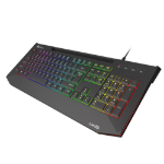 GENESIS Lith 400 RGB keyboard Gaming USB QWERTY US International Black