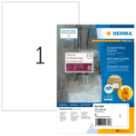 HERMA Etik. strapazierf�hig A4 wei� 210x297 mm Folie 80 St.