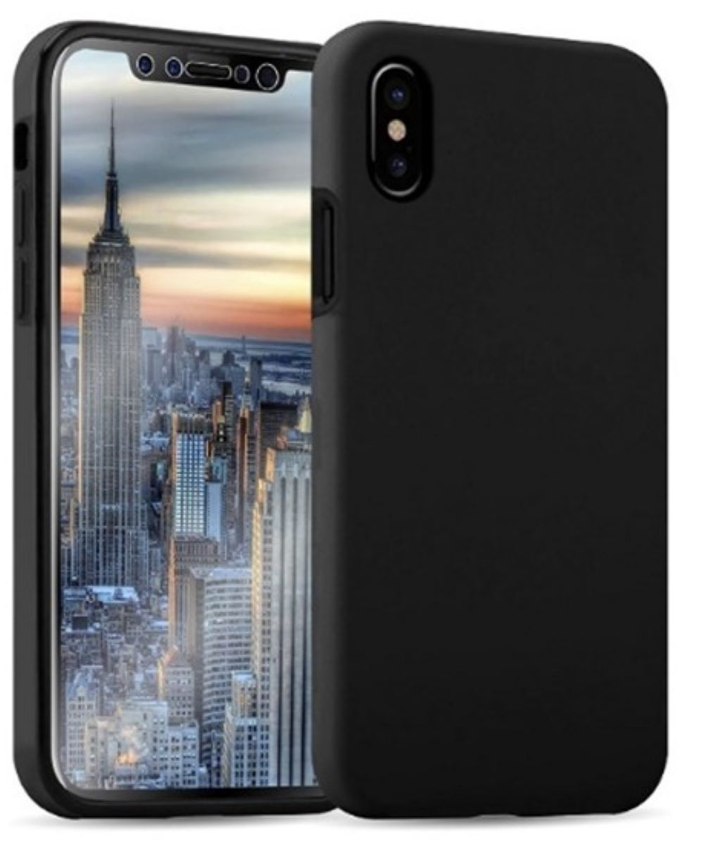 JLC Apple iPhone 5 Matte Silicone Case - Black 5/5S/SE