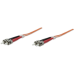 Intellinet 3.0m ST M/M InfiniBand en Glasvezelkabel 3 m Oranje
