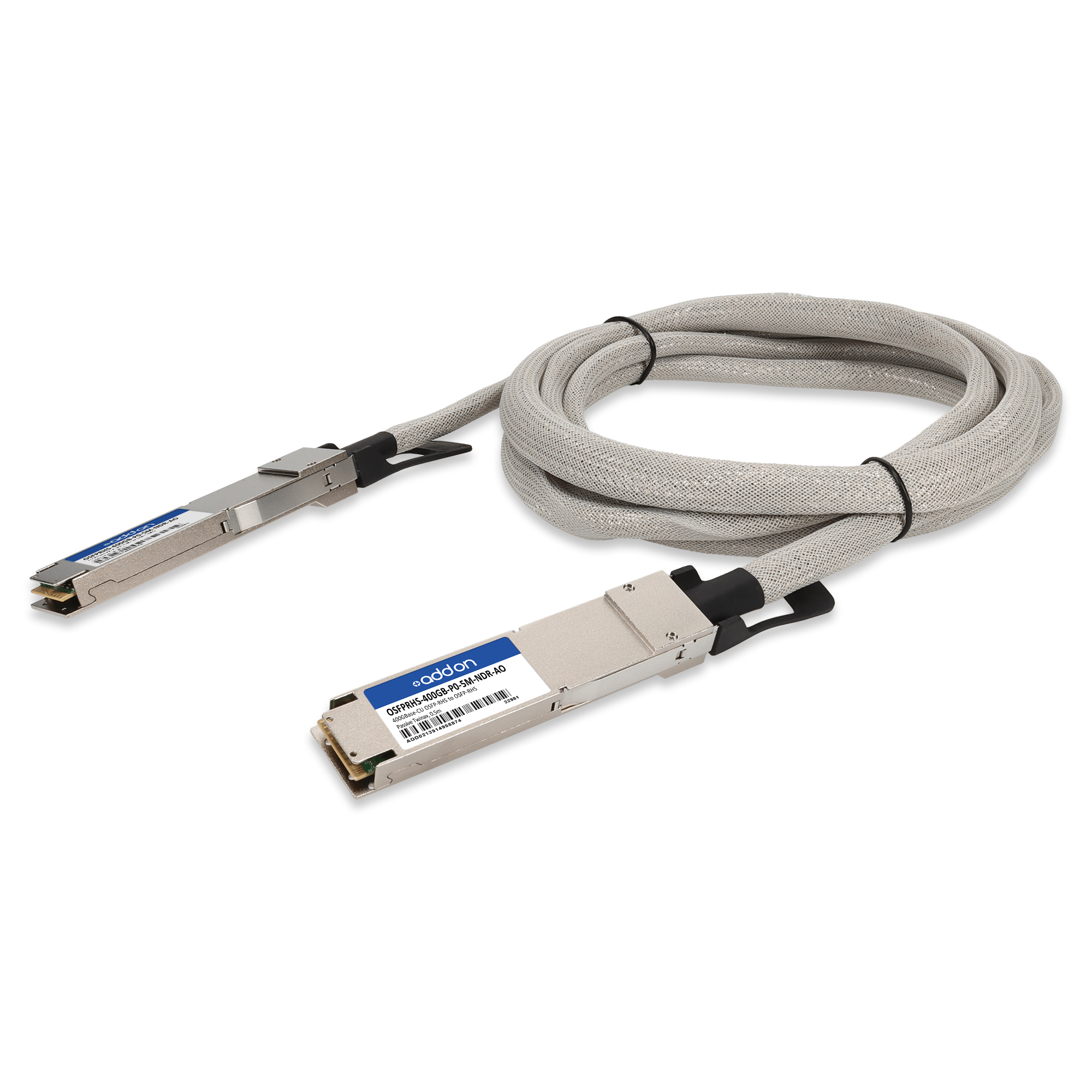 AddOn Networks OSFPRHS-400GB-P0-5M-NDR-AO InfiniBand/fibre optic cable