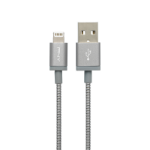 PNY USB A/Lightning 1.2m Grey, Metallic