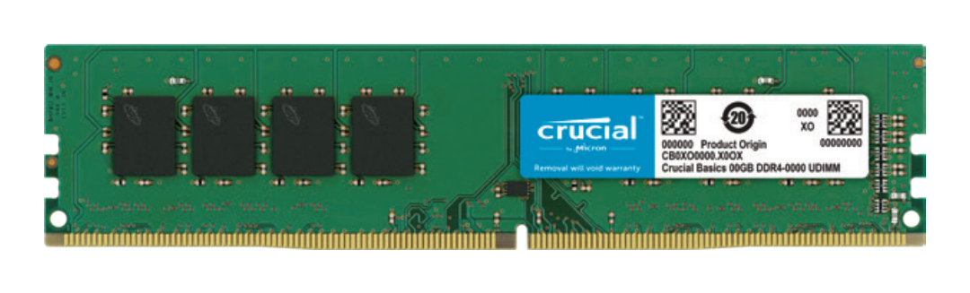 Crucial CB8GU3200 memory module 4 GB 1 x 4 GB DDR4 3200 MT/s