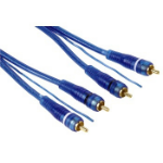Hama 00062417 audio cable 5 m 2 x RCA Blue
