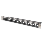 Digitus Modular Patch Panel for Keystone Jack 1U Rack Mount - Unloaded