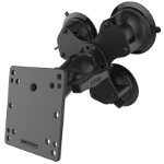 RAM Mounts Twist-Lock Triple Suction Cup Mount with 100x100mm VESA Plate