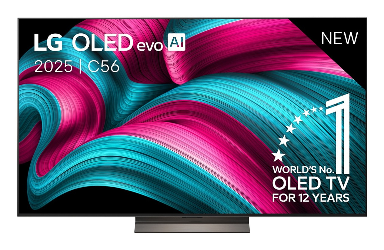 LG OLED evo AI OLED65C56LB 165.1 cm (65") 4K Ultra HD Smart TV Wi-Fi Brown