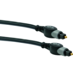Schwaiger LWL2075 533 Glasvezel kabel 0,75 m TOSLINK Zwart