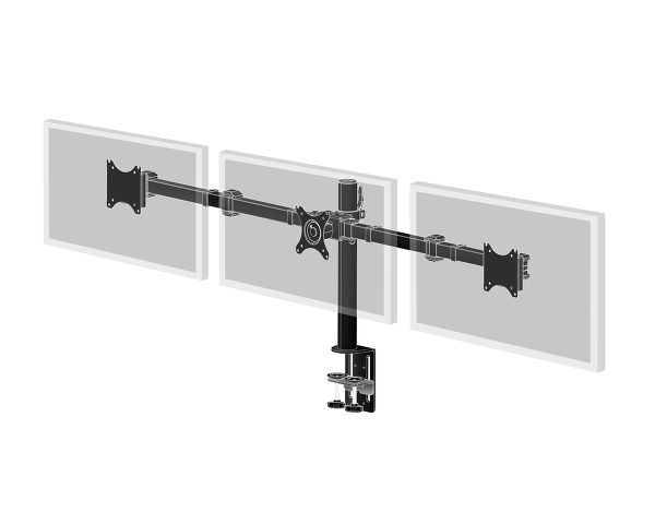 Image of iiyama Desk Mount 68.6 cm (27") Black