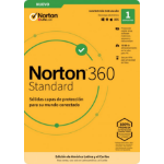 NortonLifeLock Norton 360 Standard Antivirus security Base Español 1 licencia(s) 1 Año(s)