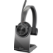 HP Poly Voyager 4310 - Voyager 4300 UC series - headset - on-ear - Bluetooth - wireless, wired - USB-C - black - Certified for Microsoft Teams, Zoom Certified