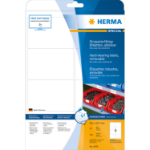 HERMA 4575 self-adhesive label White Removable 160 pc(s)