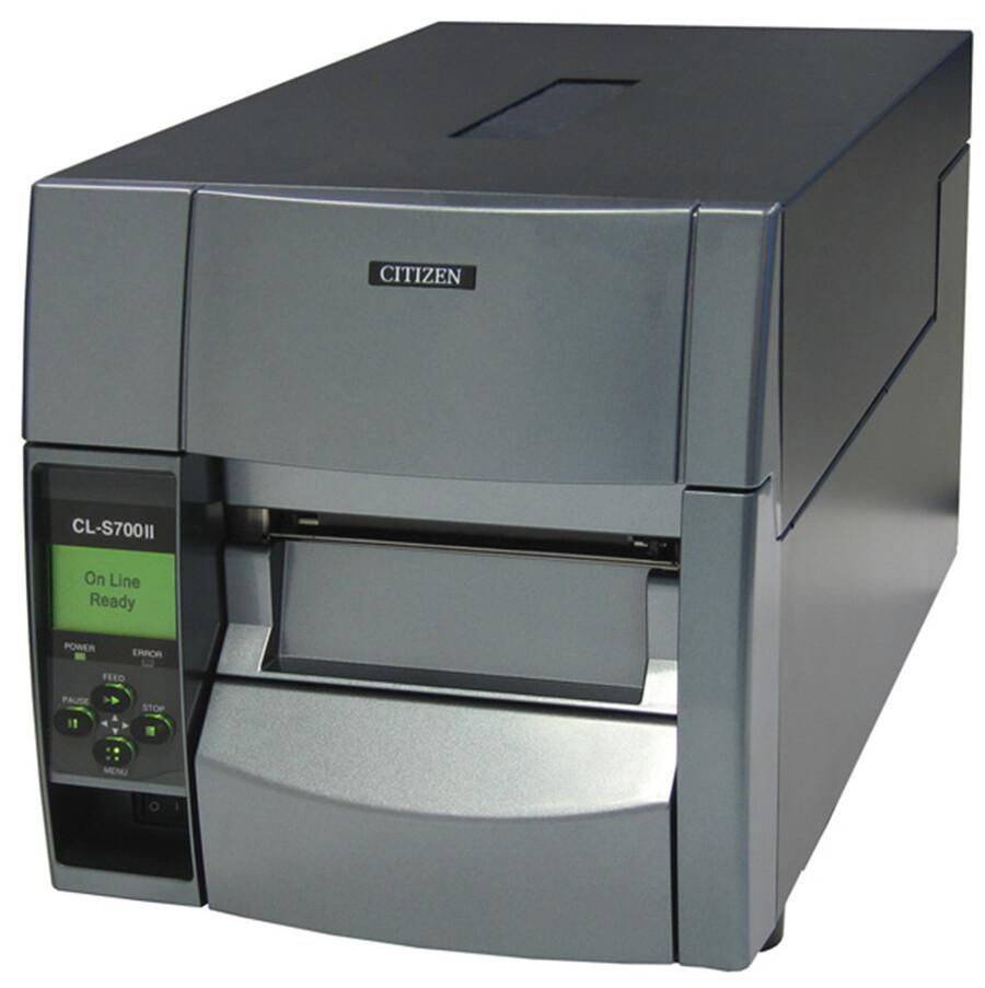 Image of Citizen CL-S703II, 12 dots/mm (300 dpi), MS, EPL, ZPLII, Datamax,...