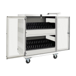 Tripp Lite CSC32ACW portable device management cart/cabinet White