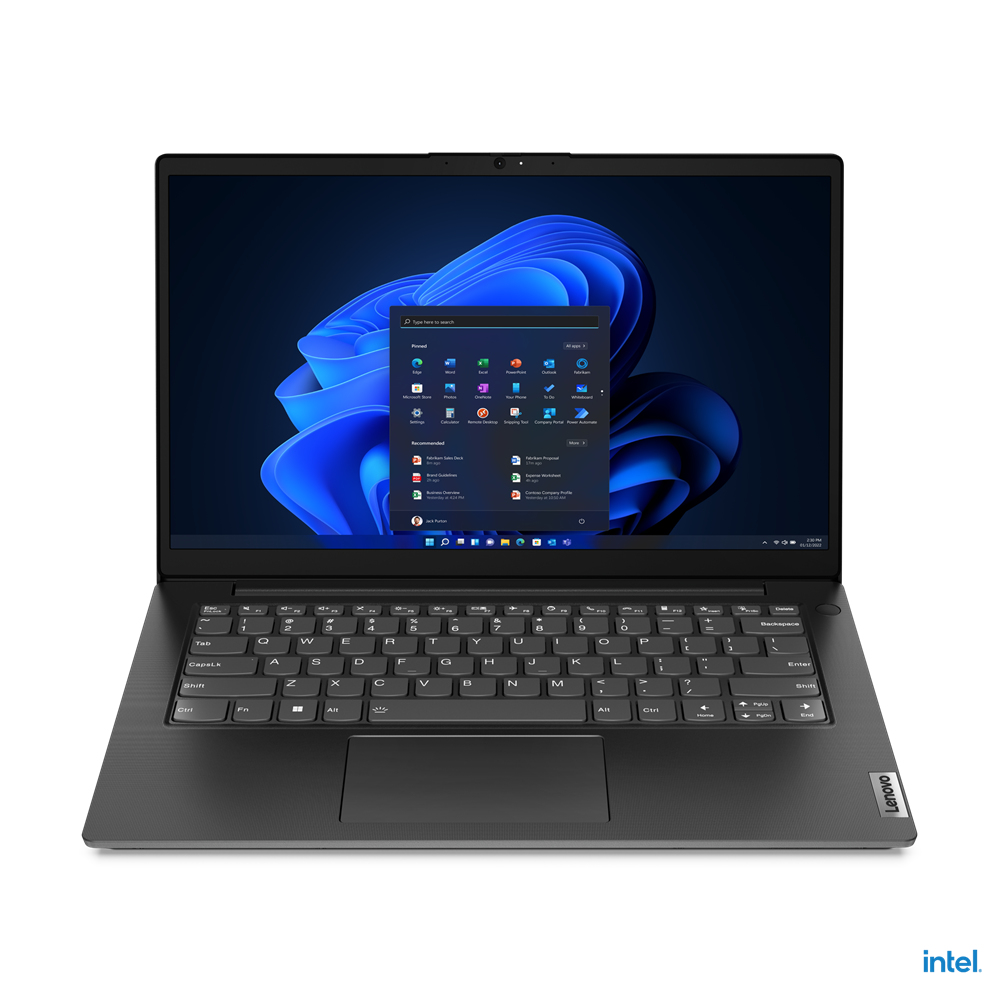 Lenovo V 14 G3 IAP Laptop 35.6 cm (14") Full HD Intel® Core i5 i5-1235U 8 GB DDR4-SDRAM 256 GB SSD Wi-Fi 5 (802.11ac) Windows 11 Pro Black