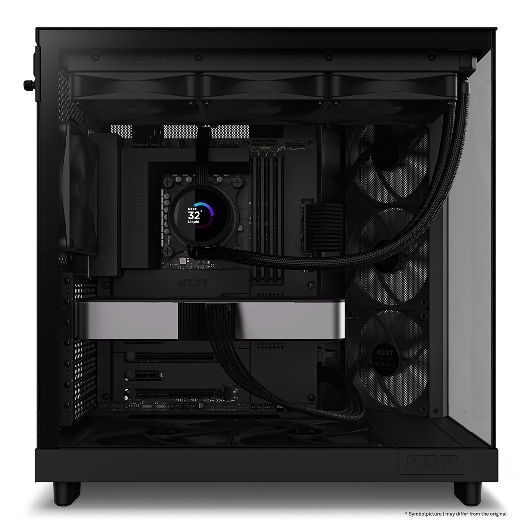 NZX T H6 Flow Midi-Tower - Black