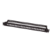 LogiLink Fiber Optic Panel for 24� LC-Duplex or SC-Simplex adapter, black