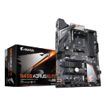 GIGABYTE B450 AORUS ELITE motherboard AMD B450 Socket AM4 ATX