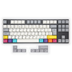 Varmilo V138 UK VA88M V2 CMYK PBT Backlit MX Red Linear TenKeyLess Keyboard