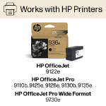 HP 936e EvoMore Black Original Ink Cartridge