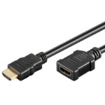 Techly ICOC-HDMI-EXT018 HDMI kabel 1,8 m HDMI Type A (Standaard) Zwart