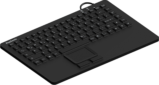 KeySonic KSK-5230 IN (UK) black keyboard Industrial USB QWERTY UK English