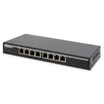 Digitus DN-95340 netwerk-switch Unmanaged Gigabit Ethernet (10/100/1000) Power over Ethernet (PoE) Zwart