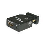 Microconnect MC-CONMVGAHM video cable adapter HDMI Mini-VGA (D-Sub) Black