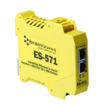 Brainboxes ES-571 networking card Ethernet 100 Mbit/s