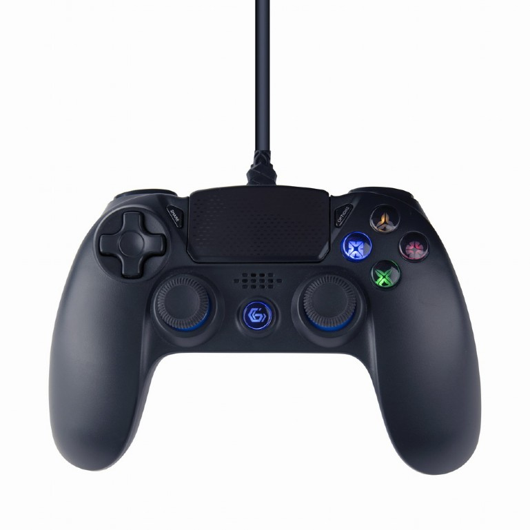 Image of Gembird JPD-PS4U-01 Gaming Controller Black USB Gamepad Analogue...