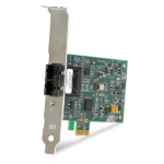 Allied Telesis 100FX Desktop PCI-e Fiber Network Adapter Card w/PCI Express 100 Mbit/s
