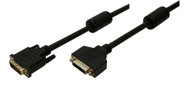 Image of LogiLink DVI-D 5m DVI cable Black