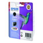 Epson Hummingbird Singlepack Black T0801 Claria Photographic Ink