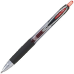 UNI-BALL SIGNO 207 ROLLER GEL PEN RETRACTABLE 1.0MM BROAD RED