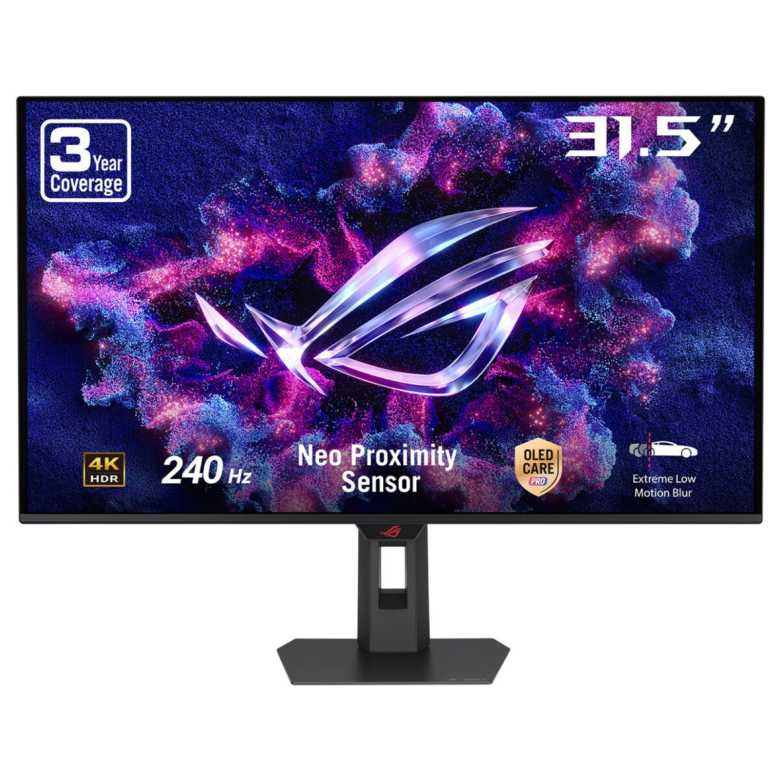 ASUS ROG Strix OLED XG32UQDMS computer monitor 80 cm (31.5") 3840 x 2160 pixels 4K Ultra HD LCD Black