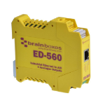 Brainboxes ED-560 Ethernet to 4 Analogue Outputs + Serial Gateway digital/analogue I/O module Analog