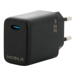 Mobilis 001380 mobile device charger Universal Black AC Fast charging Indoor