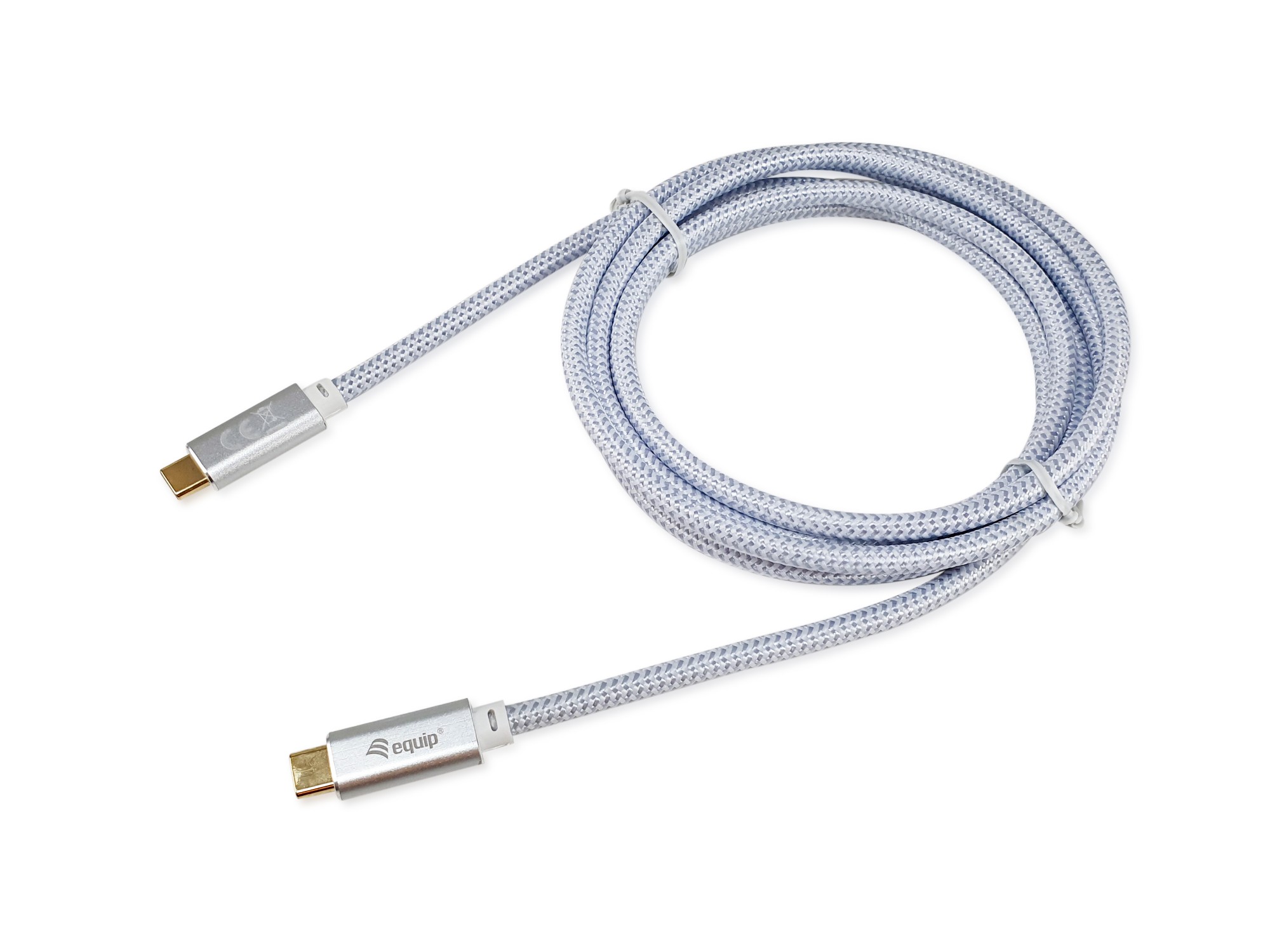 Equip USB 3.2 Gen 2 C to C Cable, M/M, 3.0m, PD 100W , 4K/60Hz, 10Gbps, White
