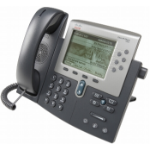 Cisco Unified IP Phone 7962 w/ 1 RTU License Caller ID Black, Silver