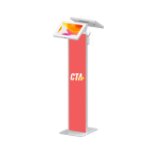 CTA Digital PAD-PSTT2W tablet security enclosure 10.1" White