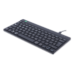 R-Go Tools Ergonomisch toetsenbord R-Go Compact Break, compact toetsenbord met pauzesoftware, QWERTZ (DE), bedraad, zwart