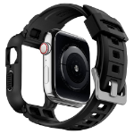Spigen Rugged Armor Pro Opbergtas Zwart Thermoplastic polyurethaan (TPU)