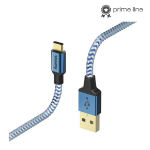 Hama 00178295 USB cable USB 2.0 1.5 m USB A USB C Black, Blue